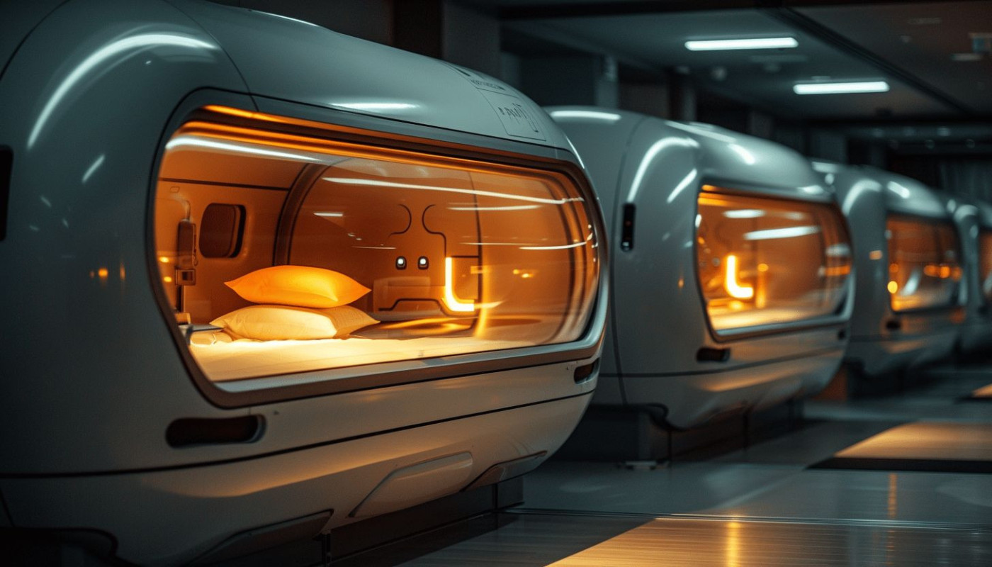 Capsules hôtelières au Japon expérience futuriste et confort en mini-format